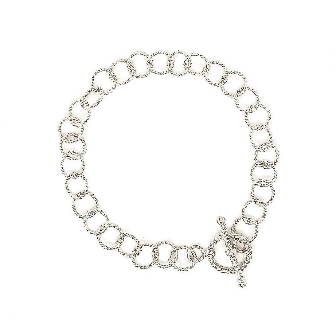 Classic Collection Silver Circles Bracelet / Arpaia