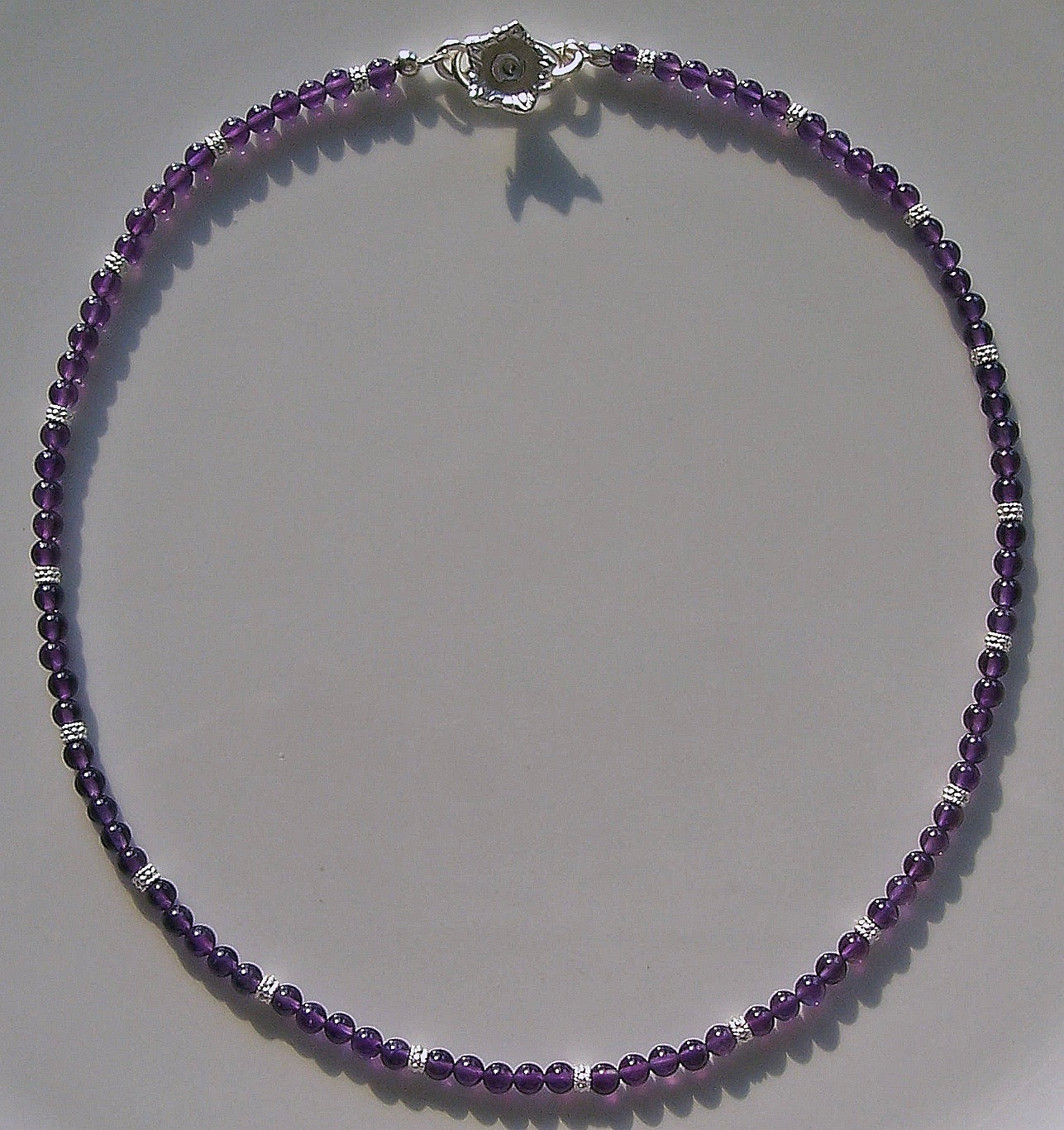 Arpaia "Violets" amethyst necklace