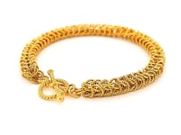 360 Video 6.5mm 24K Vermeil Bellezza Bracelet / Arpaia Lang