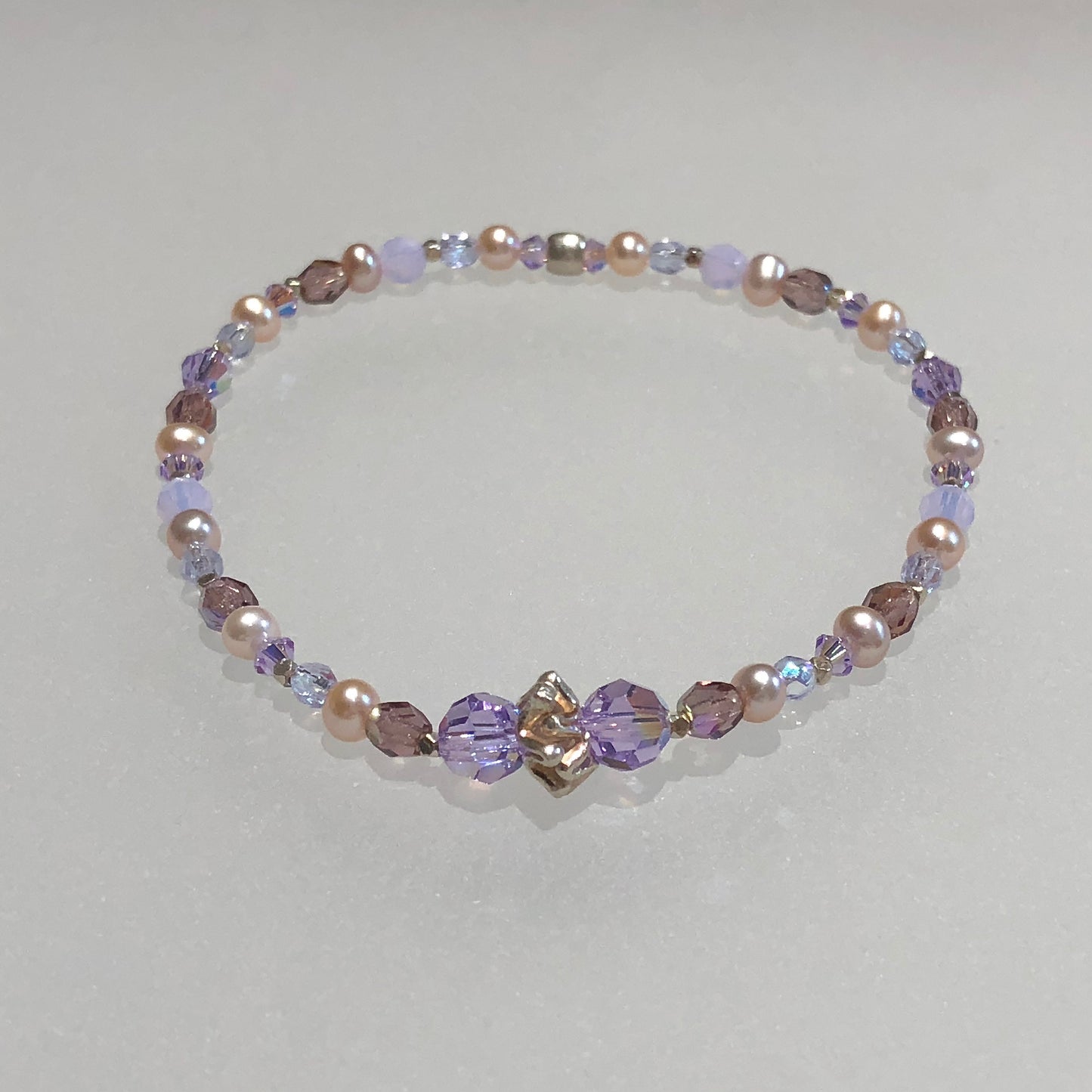 Arpaia Jewelry pearl stretch bracelet