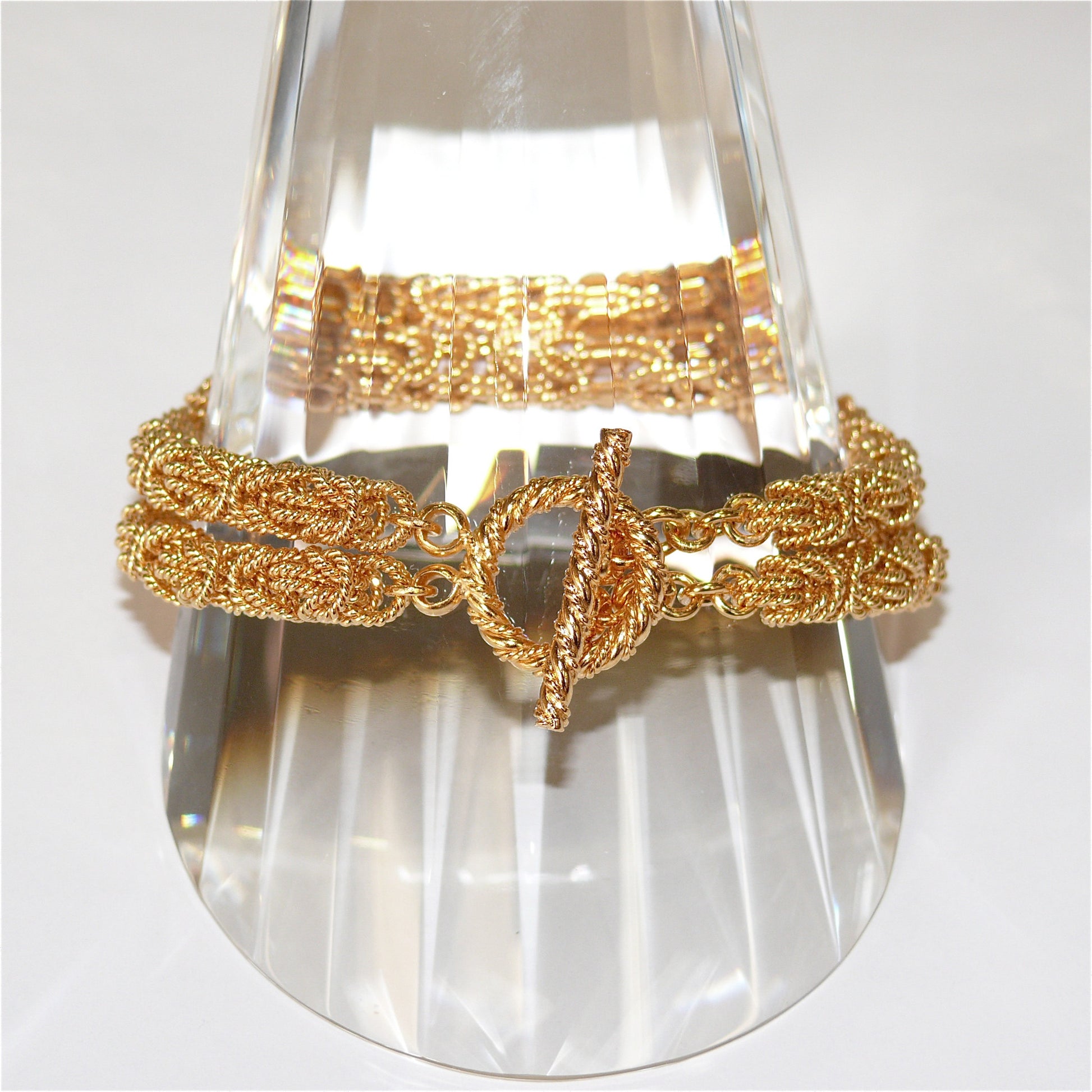 Double Byzantine Vermeil Bracelet / Arpaia