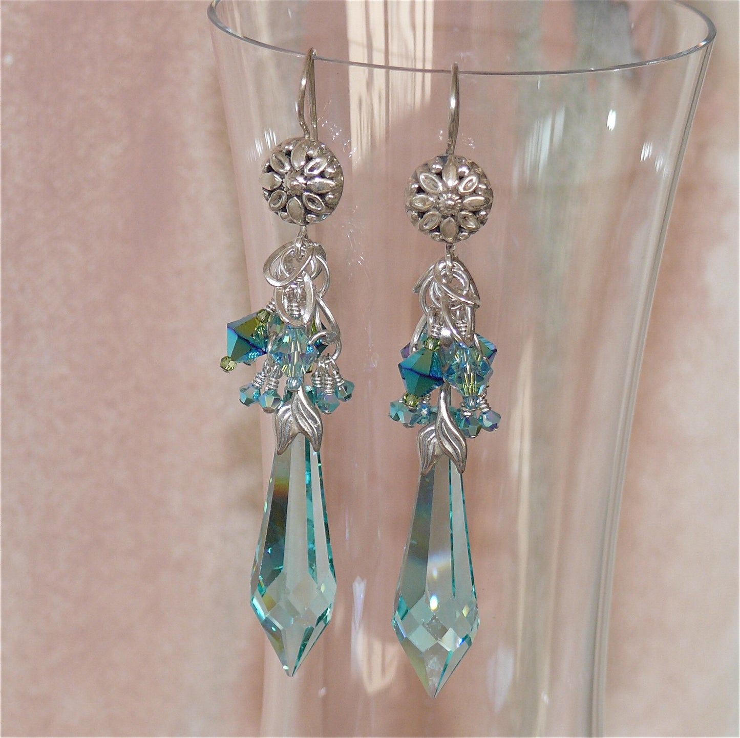 Arpaia "Ocean" Chandelier Earrings