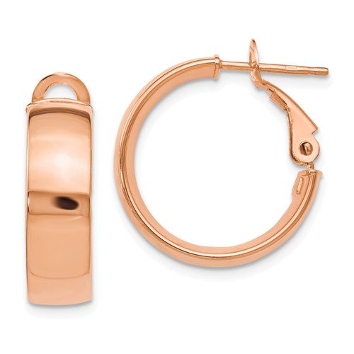 Leslie's Rose Gold Hoop / Arpaia Jewelry