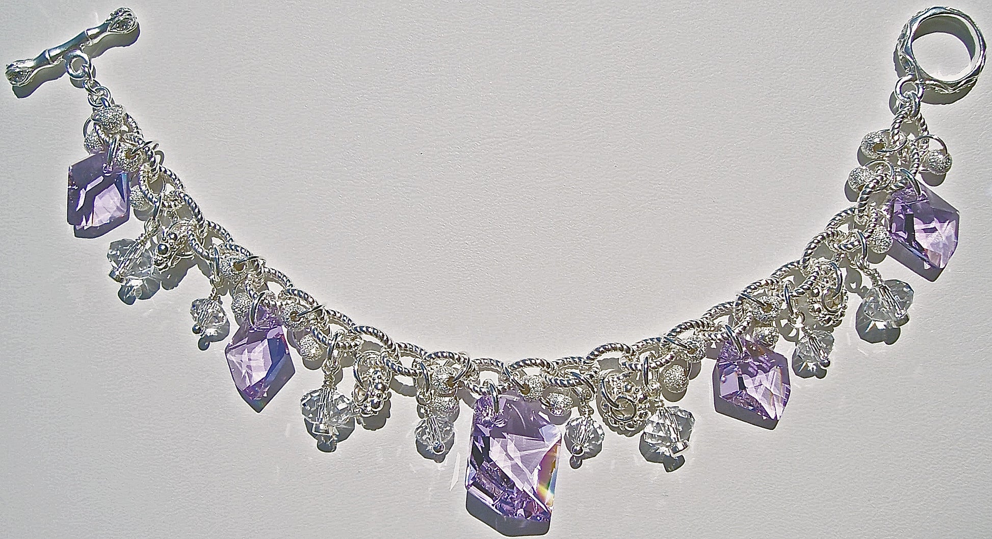 Violet Horizon one of a kind Arpaia Bracelet