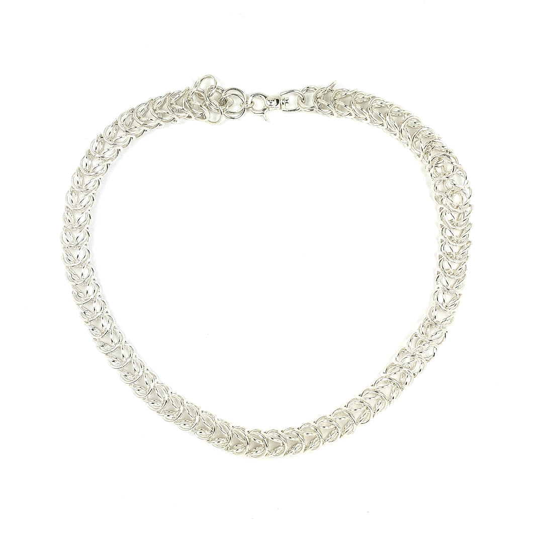 Arpaia Argentium Silver Necklace - full layout on white background